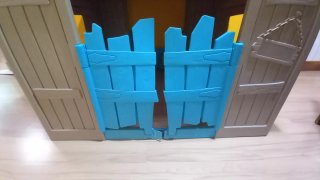 Casita de jardín plegable para niños