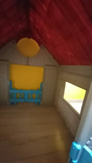 Casita de jardín plegable para niños
