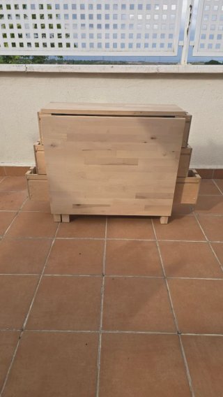 Mesa plegable madera NORDEN IKEA
