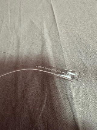 Gafas de sol Armani Exchange transparentes