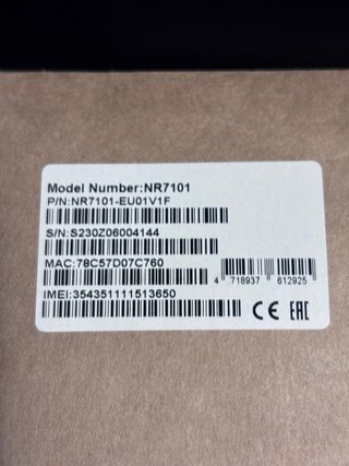 Router 5G Zyxel NR7101 Esterno