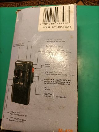 Sony Microcassette Recorder M-425