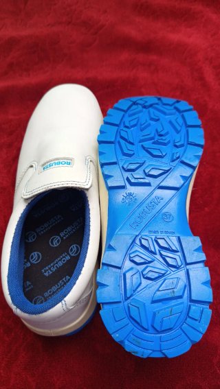 Zapatos de seguridad ROBUSTA blancos