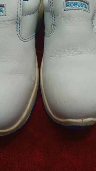 Zapatos de seguridad ROBUSTA blancos