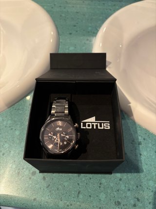 Reloj Lotus Negro Modelo 18686