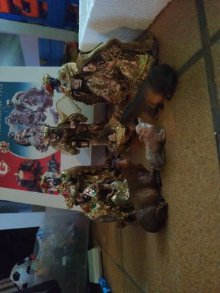Nacimiento de Tela G 9 Piezas