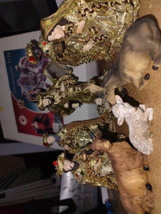 Nacimiento de Tela G 9 Piezas