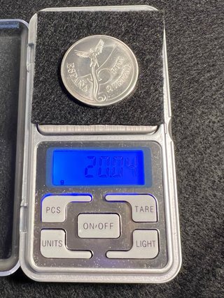 Moneda plata 20gr. Conmemorativa Xacobeo '99