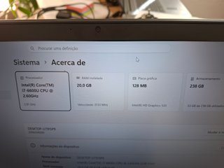 Lenovo Thinkpad T460s i7 20GB 250GB SSD W11P