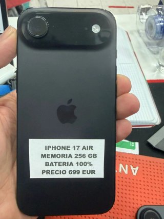 iPhone 17 Air 256GB 100% Batería