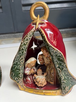 Statue Presepe Ceramica Angelo Campana