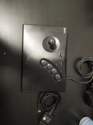 Mando SNK Neo Geo Arcade Stick con adaptador usb