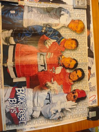7 Posters Antiguos Backstreet Boys