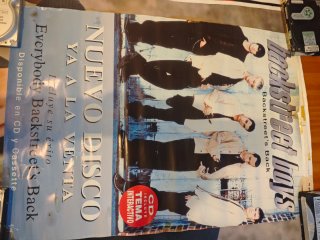 7 Posters Antiguos Backstreet Boys