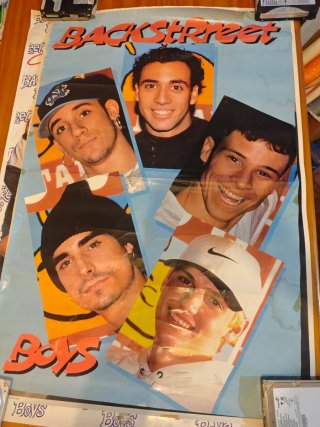 7 Posters Antiguos Backstreet Boys