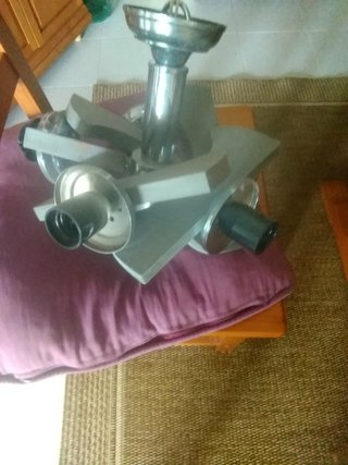 Lámpara de techo de madera Para 5 bombillas