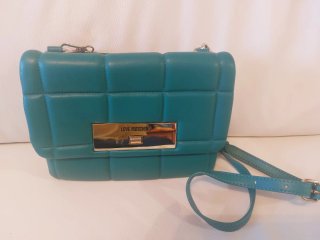 Borsa Love Moschino Teal Trapuntata
