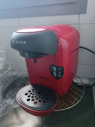 Cafetera Tassimo Bosch Roja
