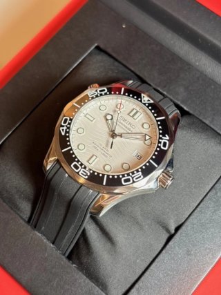 Seiko Mod - Seamaster (Correa Caucho Sumergible)