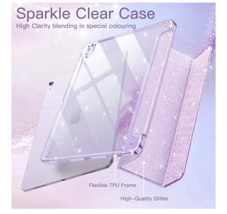 Funda iPad 13 Glitter Morado