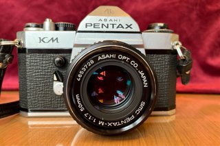 Cámara Asahi Pentax KM 50mm f/1.7