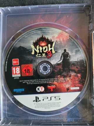 Juego PS5 Nioh 3 con steelbook
