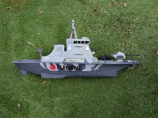 Barco de Guerra Militar Sentinel 1 Grande