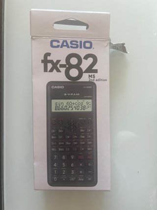 Calculadora Casio fx-82MS 2ª Edición con Caja