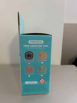 Mini Ventilatore da Scrivania PRITECH PBP-1081