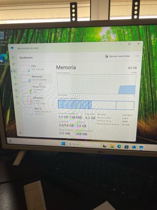 Estación Trabajo i7 7740x 8GB RX5500 250GB SSD PC