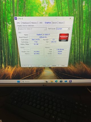 Estación Trabajo i7 7740x 8GB RX5500 250GB SSD PC