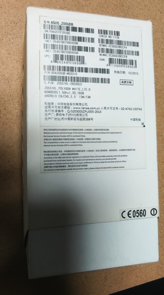 Asus Zenfone Selfie 5.5 16GB Blanco