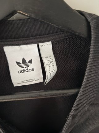 Sudadera Adidas Originals Club Negra