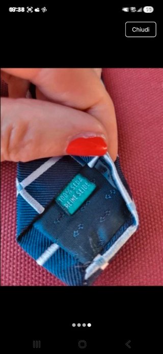 Cravatta Andrew's Ties Milano Seta Pura