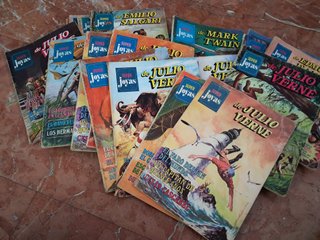 Lote de "Super joyas", novelas ilustradas