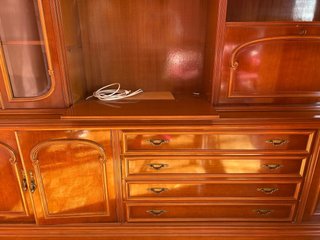 Mueble de salón de madera