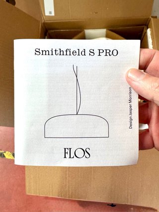 Lampada Flos Smithfield LED bianca