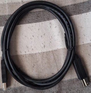 Cable USB 3.0 tipo B Negro