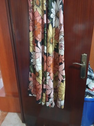 Vestido largo floral verano mujer