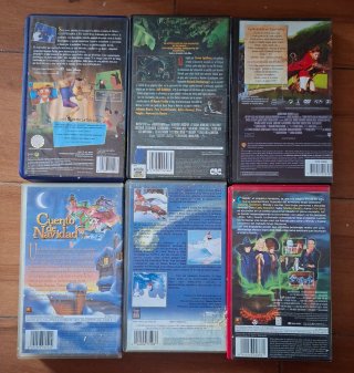 Lote Películas VHS Disney, Universal, Warner Bros.