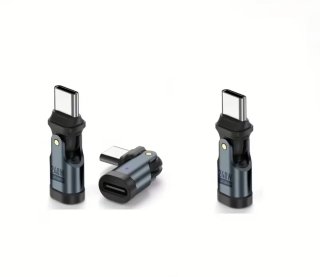 Adaptador USB C 240W Giratorio 180°