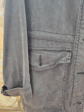Chaqueta Sahariana Hombre Gris Vaquera