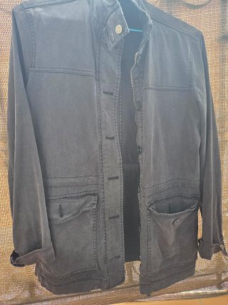 Chaqueta Sahariana Hombre Gris Vaquera