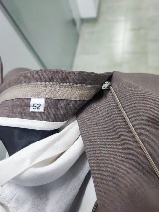 Traje Christian Dior T.52 Beige/Gris SIN ESTRENAR