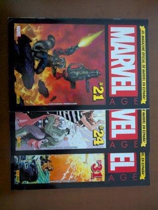 Lote revistas Marvel AGE