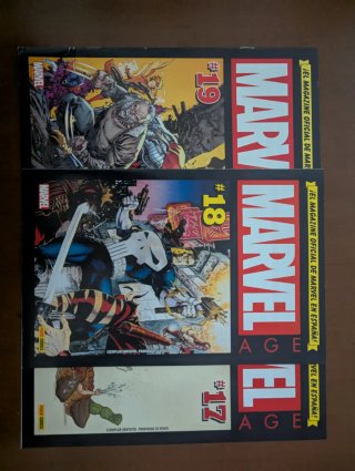 Lote revistas Marvel AGE