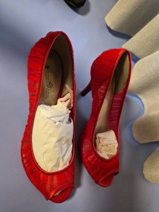 Zapatos ROSA AZUL rojos