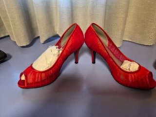 Zapatos ROSA AZUL rojos