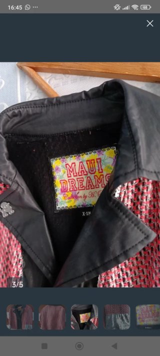 Chaqueta Holy Preppy Mujer Talla XS