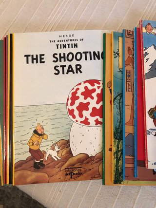 Colección de cómics de: Tintin Asterix y Obelix